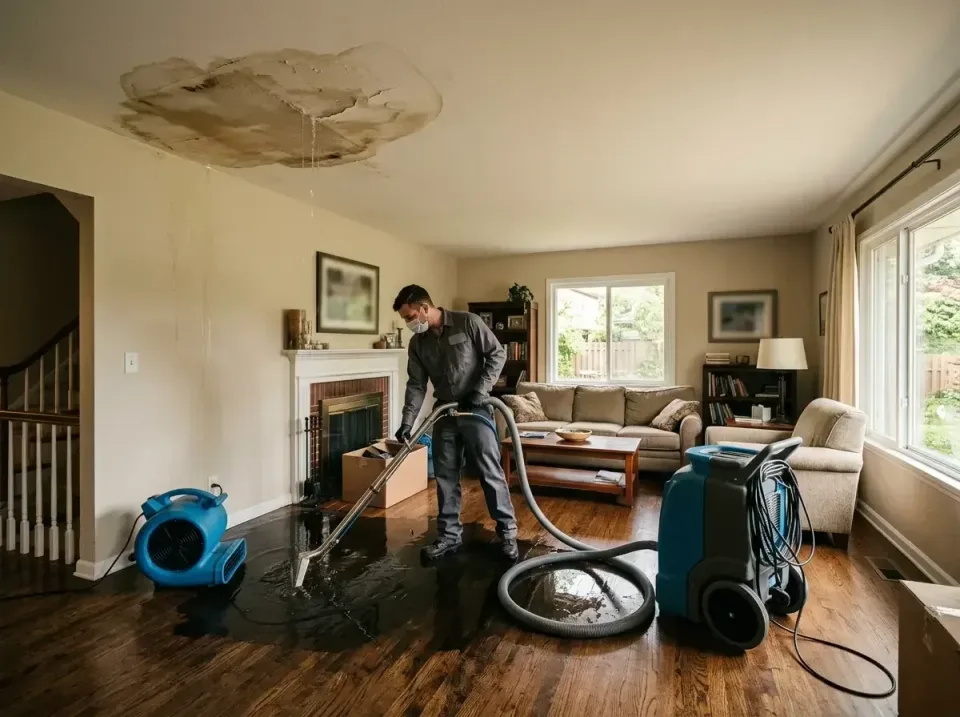 attic-pipe-burst-ceiling-drip-008 — frequently asked questions, Water Damage Restoration & Carpet Care in Summerville, SC
